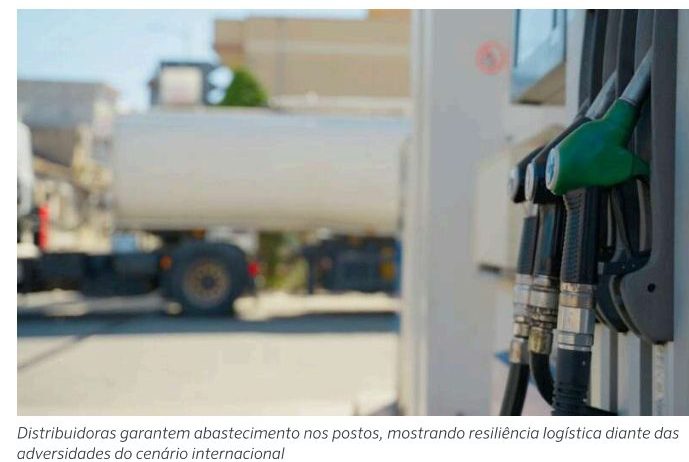 Distribuição garante abastecimento em meio à pressão global.